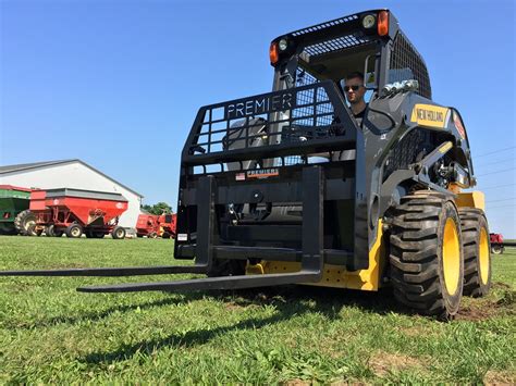 pallet forks for skid steer loader|aftermarket skid steer forks.